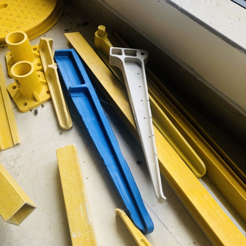 แรงกระแทกสูง 1/4 นิ้ว FRP Solid Rod ทนต่อการกัดกร่อน