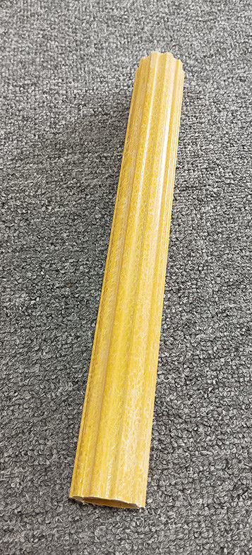 Antislip Frp Pultrusion Profile Frp Ladder Rung Frp Plum hollow Tube สําหรับการก่อสร้างอาคาร