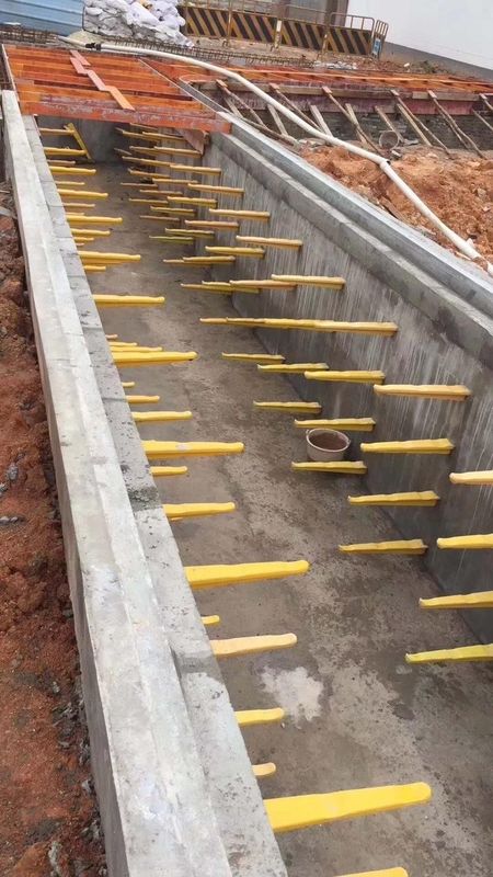 การปรับปรุง FRP สารประกอบ Bracket Cable Power Support Cable Trench Support ท่อและสายพานที่ติดตั้ง