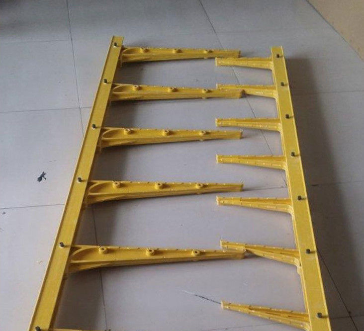 การปรับปรุง FRP สารประกอบ Bracket Cable Power Support Cable Trench Support ท่อและสายพานที่ติดตั้ง
