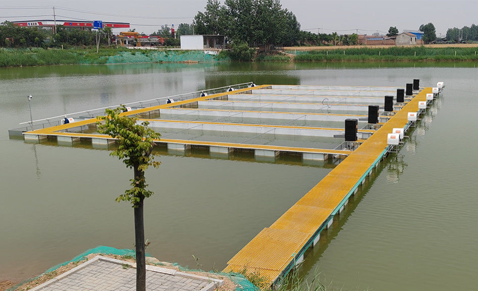 ขนาดที่กําหนดเอง FRP Grating เพื่อสร้างบันไดความปลอดภัยและพื้นที่เดิน