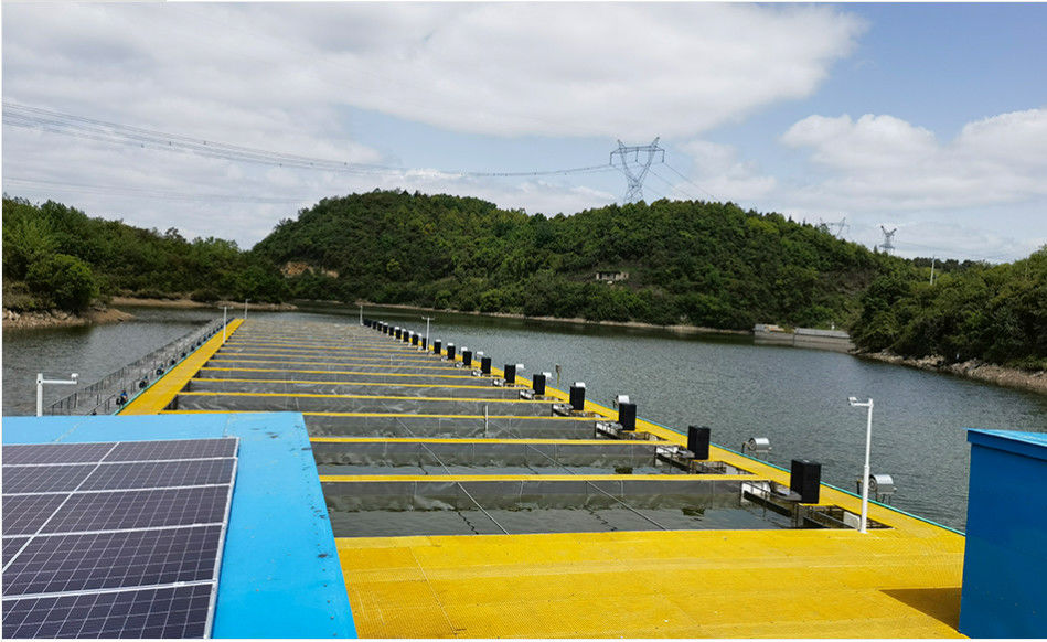 ขนาดที่กําหนดเอง FRP Grating เพื่อสร้างบันไดความปลอดภัยและพื้นที่เดิน